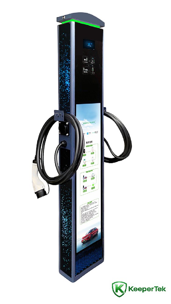 14KW lantai-ngadeg pindho gun AC tumpukan KT-HC09